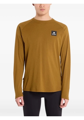 SAYSKY Blaze long-sleeve T-shirt - Brown