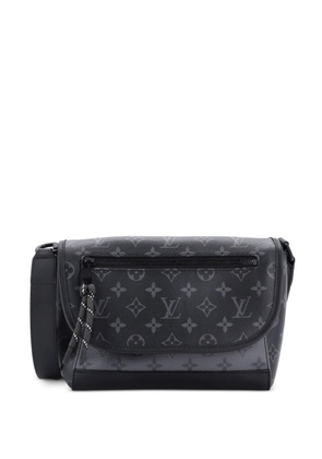 Louis Vuitton Pre-Owned Pulse Messenger Monogram Eclipse Canvas crossbody bag - Black