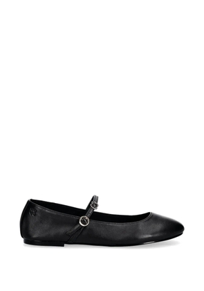 HUGO Tylia leather ballet flats - Black