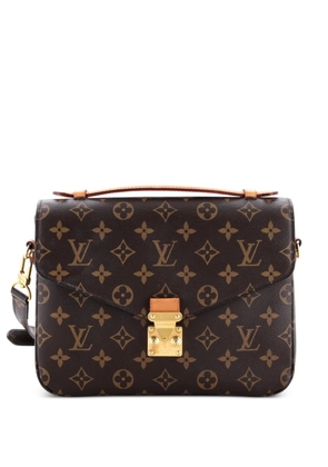 Louis Vuitton Pre-Owned Pochette Metis Monogram Canvas crossbody bag - Brown