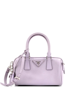 Prada Pre-Owned Lux Convertible Boston Bag Saffiano Leather Small handbag - Purple