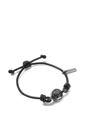 Versace Medusa leather bracelet - Silver