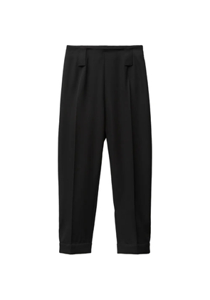 Versace wool Capri pants - Black