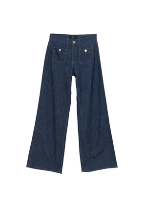 7 For All Mankind Lotta patch pocket tailorless jeans - Blue