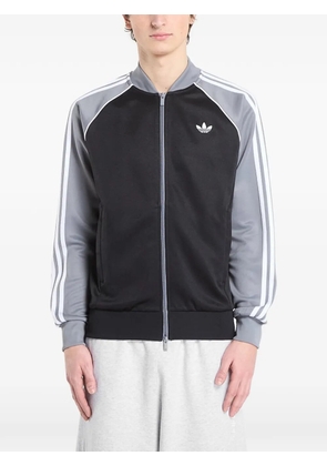 adidas three-stripe track jacket - Black