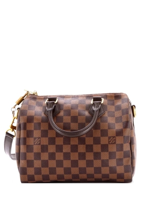 Louis Vuitton Pre-Owned Speedy Bandouliere Bag Damier 25 satchel - Brown