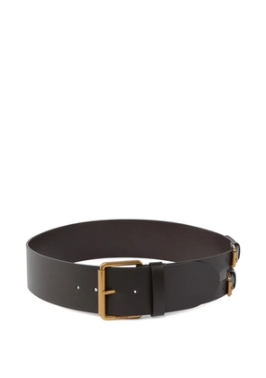 PINKO buckle leather belt - Brown