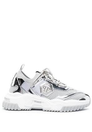 Philipp Plein Predator low-top sneakers - Silver