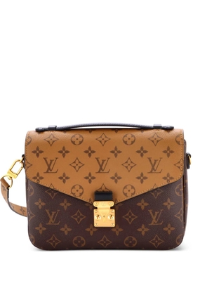 Louis Vuitton Pre-Owned Pochette Metis Reverse Monogram Canvas crossbody bag - Brown