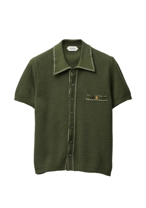 Versace cotton knit shirt - Green