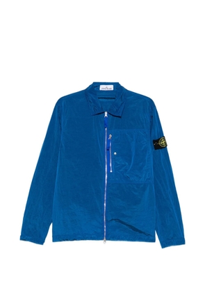 Stone Island zip pocket jacket - Blue
