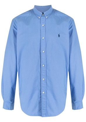 Polo Ralph Lauren embroidered-Pony shirt - Blue