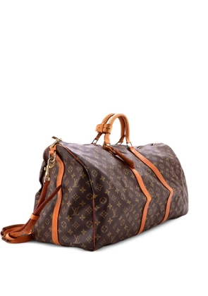 Louis Vuitton Pre-Owned Keepall Bandouliere Bag Monogram Canvas 60 travel bag - Brown