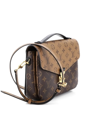 Louis Vuitton Pre-Owned Pochette Metis Reverse Monogram Canvas crossbody bag - Brown