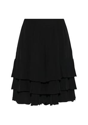 Chloé ruffled midi skirt - Black