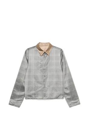 Diesel check buttoned jacket - Grey