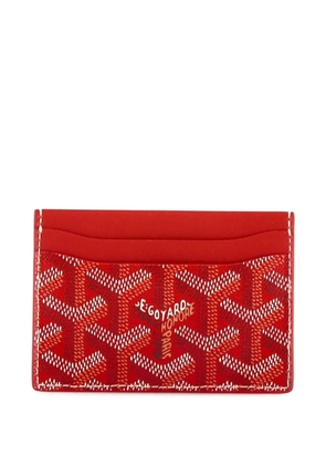 Goyard Pre-Owned Saint Sulpice Coated Canvas card holder - Red