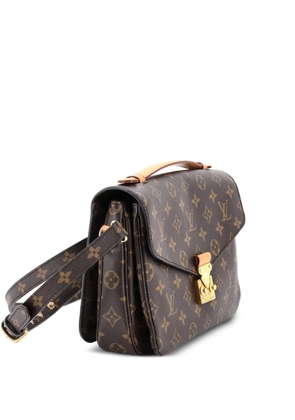 Louis Vuitton Pre-Owned Pochette Metis Monogram Canvas crossbody bag - Brown