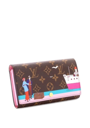Louis Vuitton Pre-Owned Sarah Wallet Limited Edition Christmas Animation Monogram Canvas small wallets - Brown