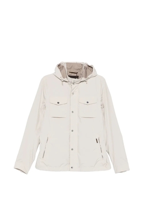 Moorer pocket hooded jacket - Neutrals