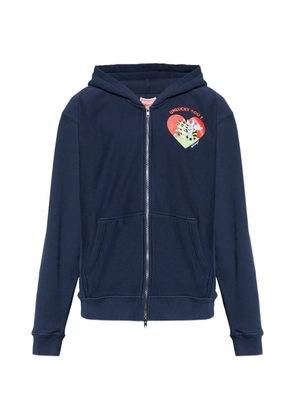 Kenzo cartoon hoodie jacket - Blue