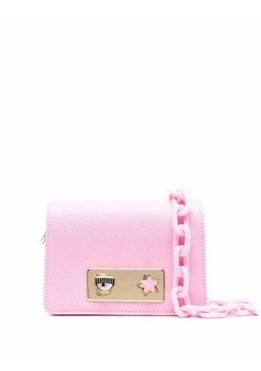 Chiara Ferragni Eye Star plaque shoulder bag - Pink