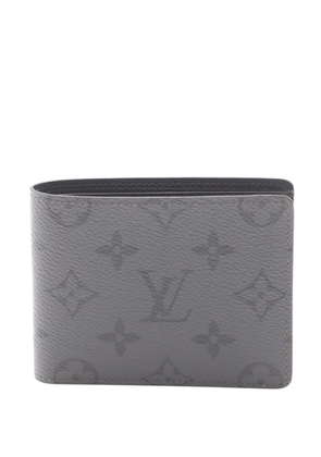 Louis Vuitton Pre-Owned 2021-2025 Monogram Eclipse Reverse Slender Wallet small wallets - Grey