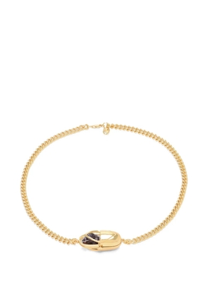 Capsule Eleven Capsule crystal choker - Gold