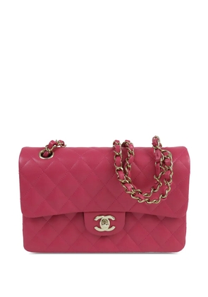 CHANEL Pre-Owned 2021-2025 Small Classic Caviar Double Flap shoulder bag - Pink