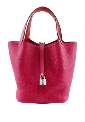 Hermès Pre-Owned 2017 Clemence Picotin Lock 22 handbag - Pink