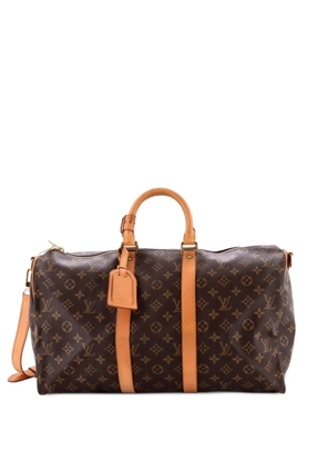 Louis Vuitton Pre-Owned Keepall Bandouliere Bag Monogram Canvas 45 travel bag - Brown