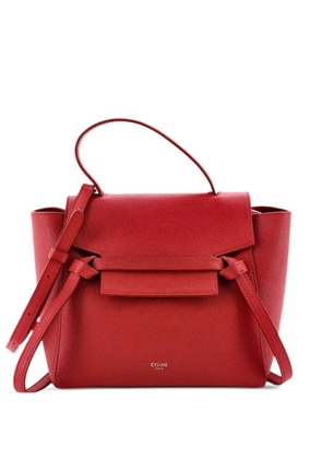 Celine Pre-Owned Belt Bag Textured Leather Nano shoulder bag