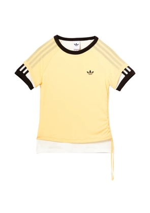adidas double layered Cali T-shirt - Yellow