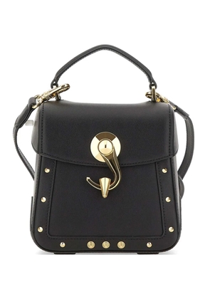 Dell'est small Trunkino gold tone-studs tote bag - Black