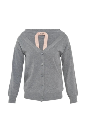 Nº21 button cardigan - Grey