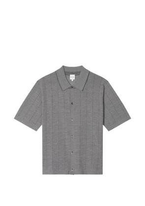 Paul Smith checked short-sleeve shirt - Grey