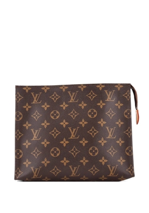 Louis Vuitton Pre-Owned Toiletry Pouch Monogram Canvas 26 clutch bag - Brown