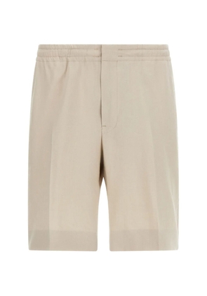 Zegna linen bermuda shorts - Neutrals