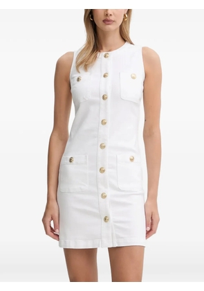 LIU JO button-up mini dress - White
