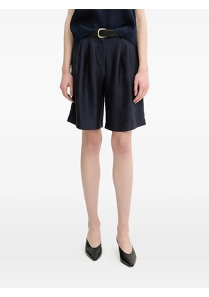La Petite Française Savoureux pleated shorts - Blue