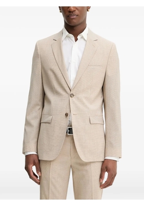 HUGO Jeckson checked suit - Neutrals