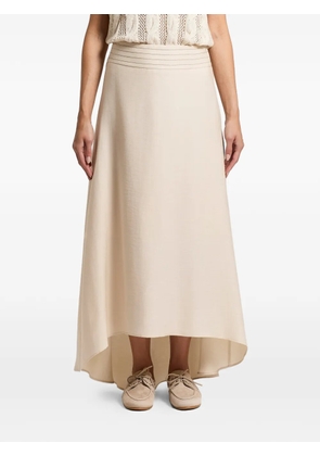 Peserico high-low skirt - Neutrals