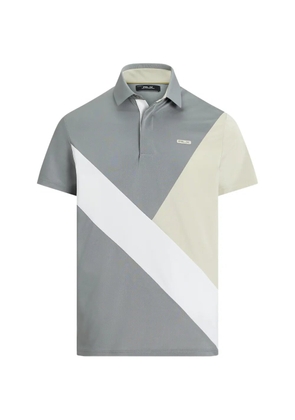 RLX Ralph Lauren colour-blocked short-sleeve polo shirt - Grey