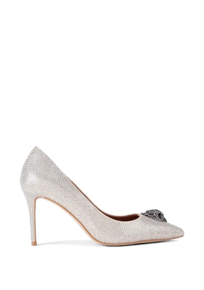 Kurt Geiger London studded jewel pumps - Silver