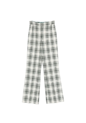 IMROSKA plaid-pattern trousers - Neutrals