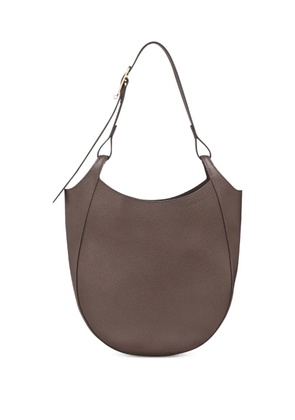 Longchamp Le Foulonné Hobo L leather shoulder bag - Brown
