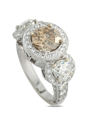 LB Exclusive diamond embellished ring - Silver