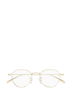 Montblanc round-frame glasses - Gold
