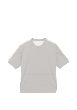 CROQUIS two-tone crew-neck T-shirt - Grey