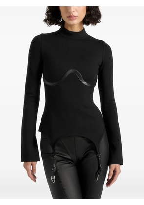 Manière De Voir suspender-detail top - Black